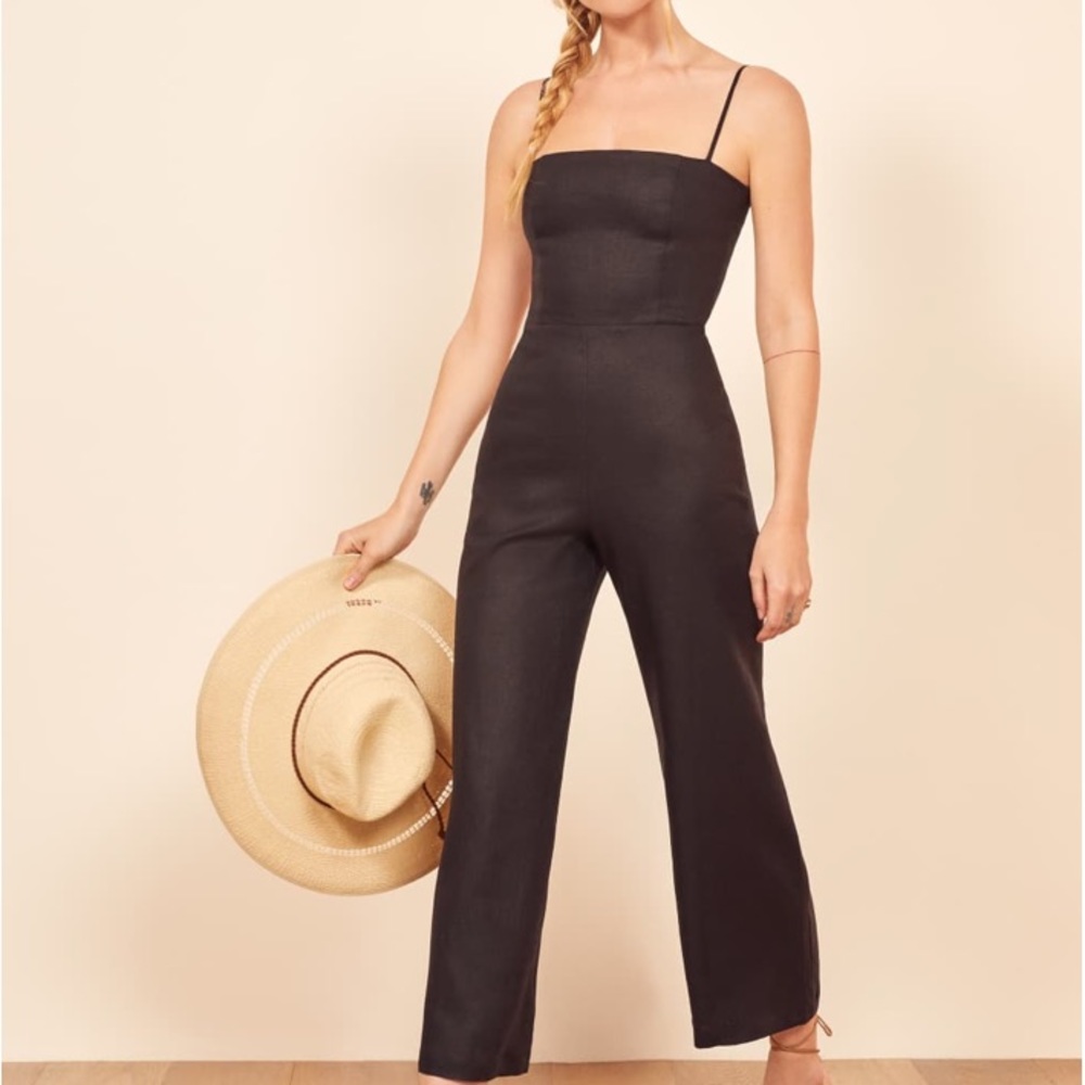 Reformation Linen Jumpsuit